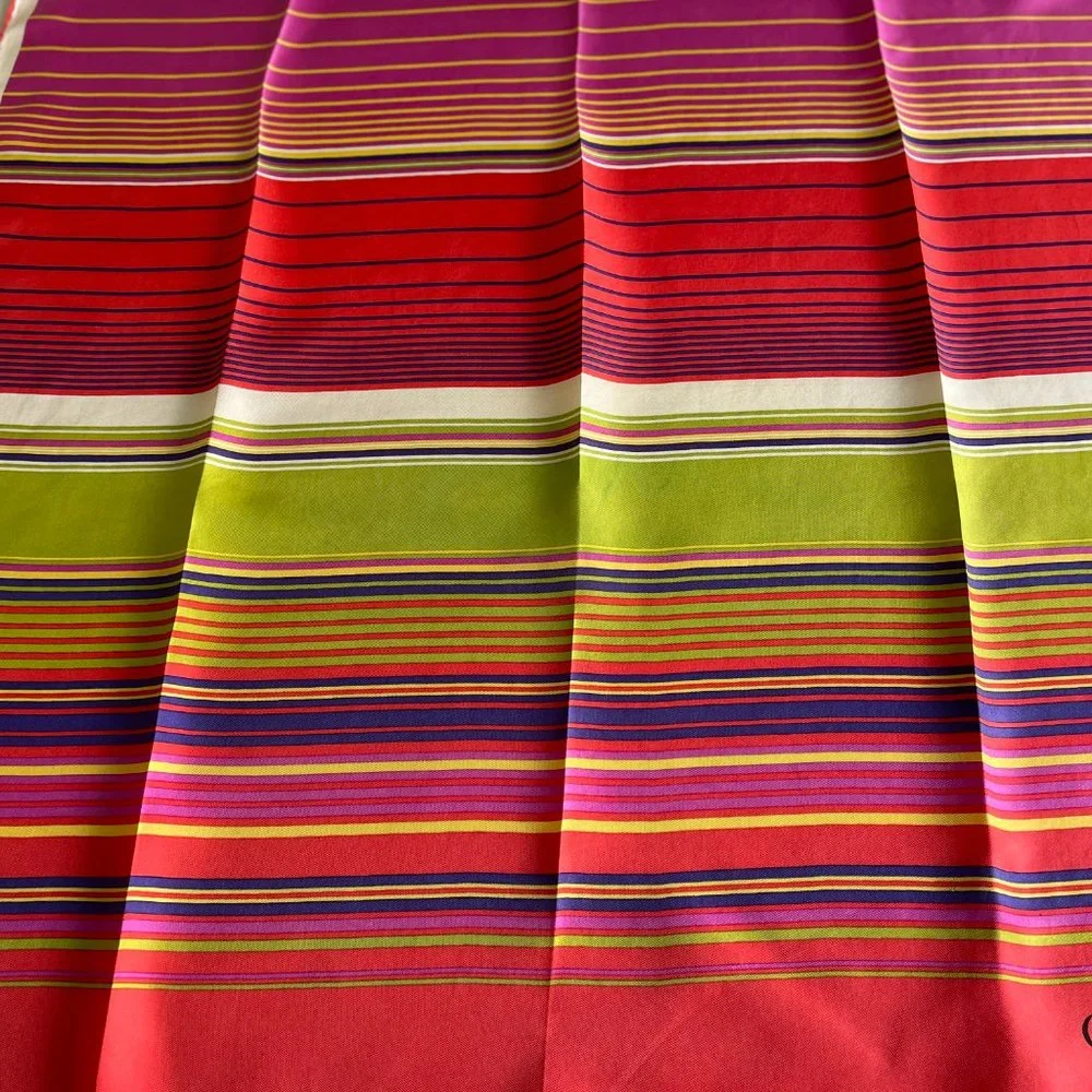 🏳️‍🌈Vintage Christian Dior Silk Scarf PRIDE